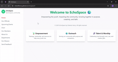 EchoSpace Website